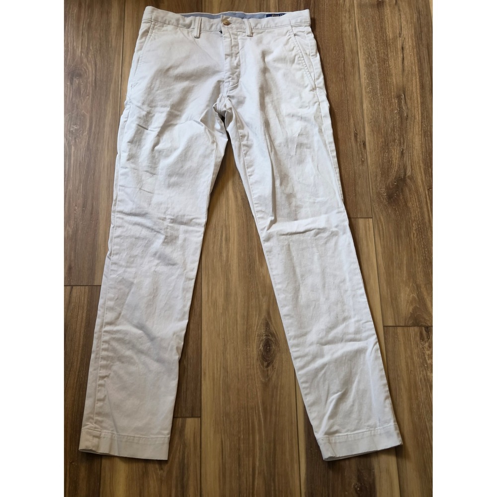 Polo Ralph Lauren Slim Stretch Pants Men's Size 30x32 White
